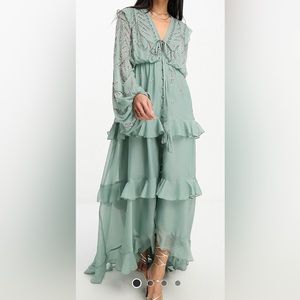 Beautiful Formal wedding guest dress.